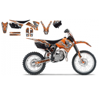 KIT AUT+CAPA SEL. KTM SX 85 06-10 TRIBAL (8529B)