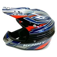 CAPACETE KENNY TITANIUM AZUL