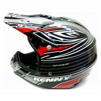CAPACETE KENNY TITANIUM CINZA