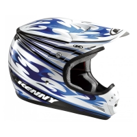 CAPACETE KENNY TITANIUM FIRE 2008 AZUL