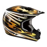 CAPACETE KENNY TITANIUM FIRE 2007 DOURADO